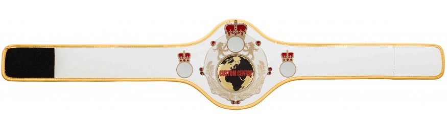 QUEENSBURY PRO LEATHER CUSTOM CHAMPIONSHIP BELT - QUEEN/W/G/CUSTOM - AVAILABLE IN 10+ COLOURS